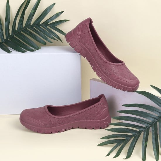 Women Purple Casual Ballerinas