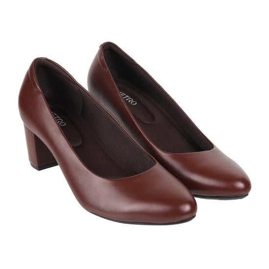 Women Brown Formal Pumps