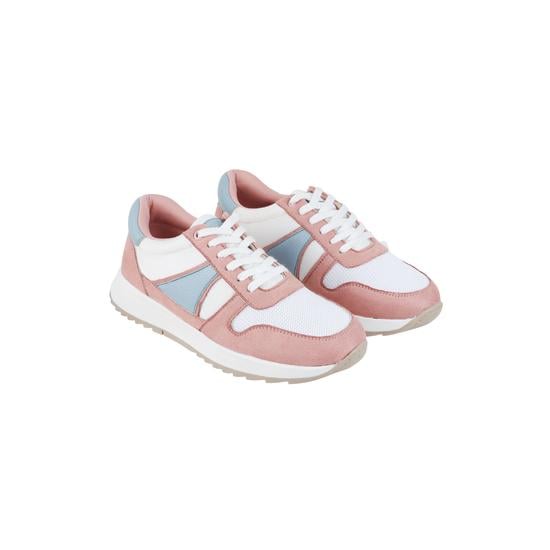 Women White Sports Walking Shoes