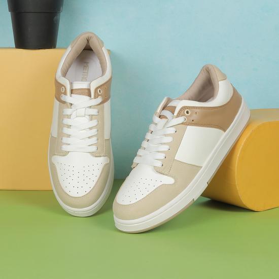 Women Beige Casual Sneakers