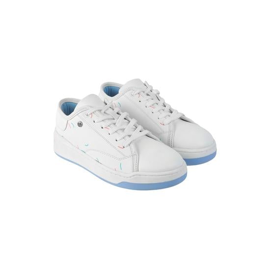 Women White Sports Sneakers