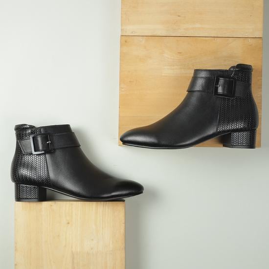 Women Black Party Boots