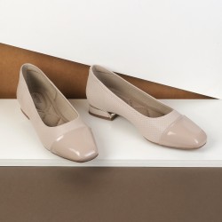 Women Beige Formal Pumps