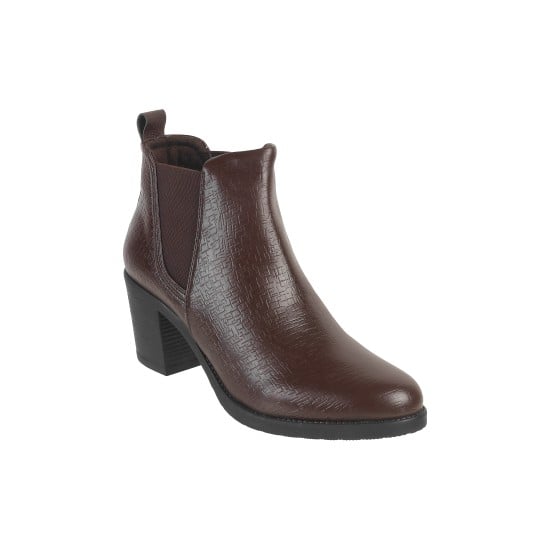 Women Brown Party Boots