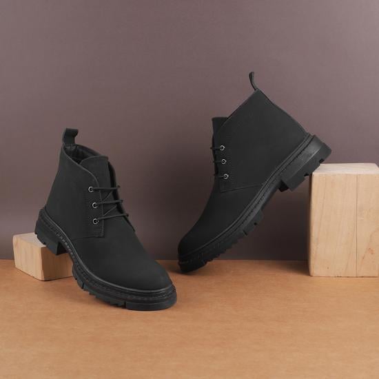 Women Black Casual Boots