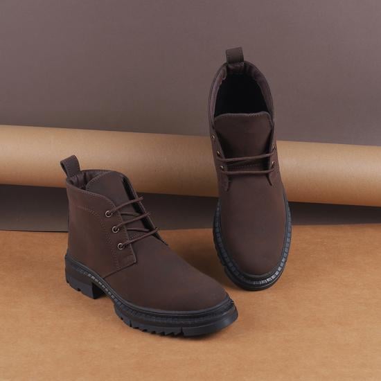 Women Brown Casual Boots