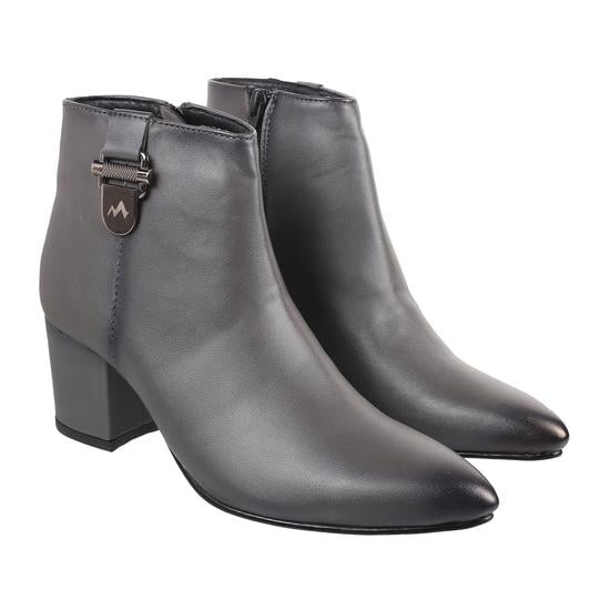 Women Grey Party Boots