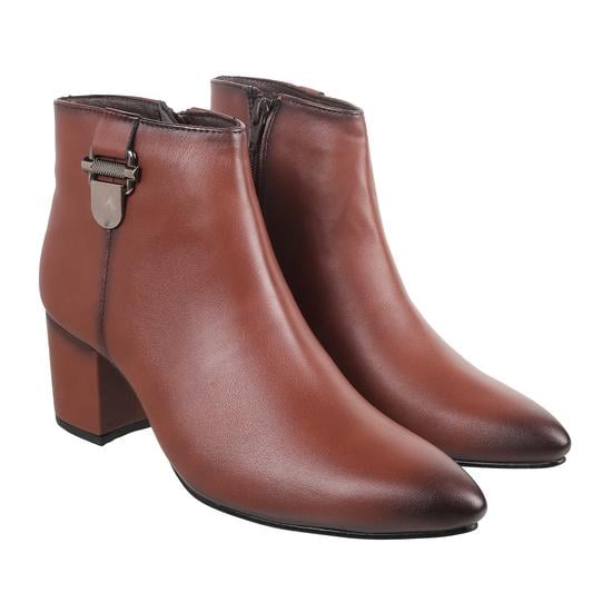 Women Maroon Party Boots