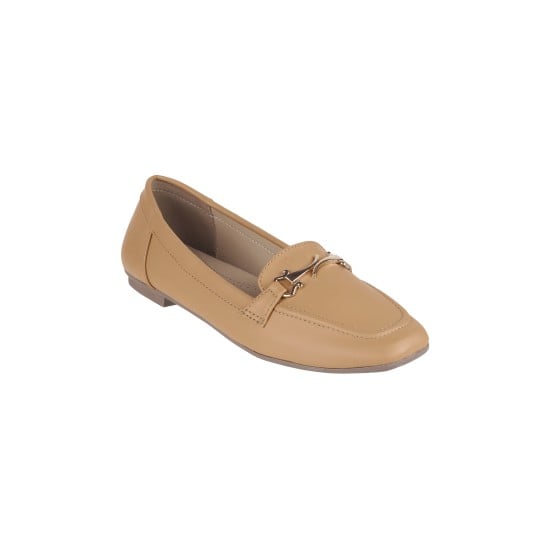Women Beige Casual Ballerinas