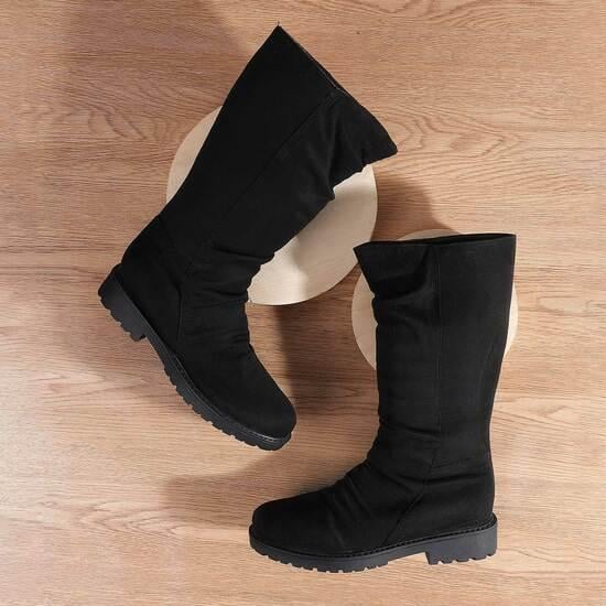 Women Black Casual Boots