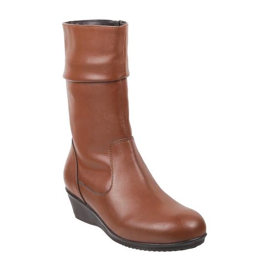 Women Tan Party Boots