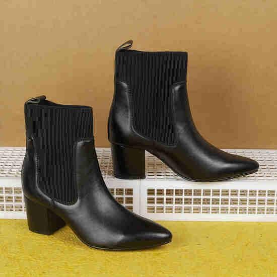 Women Black Formal Boots