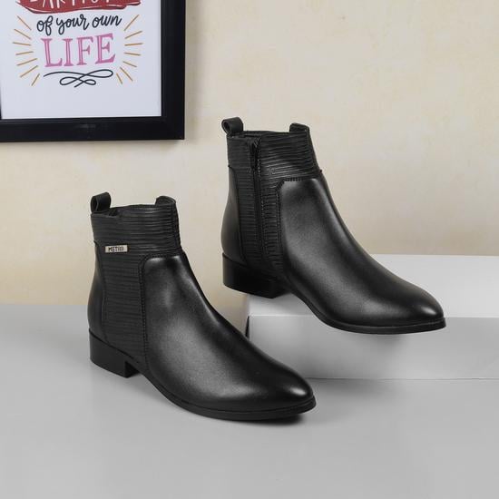 Women Black Formal Boots