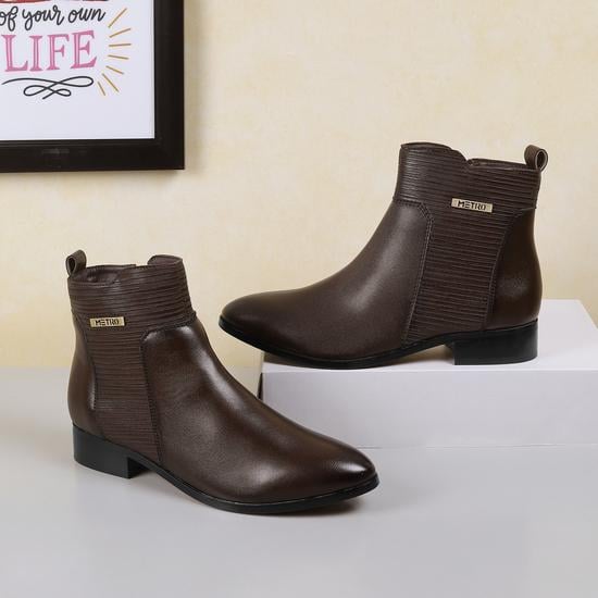 Women Brown Formal Boots