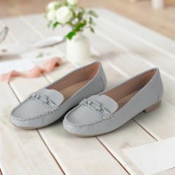 Women Grey Casual Loafers