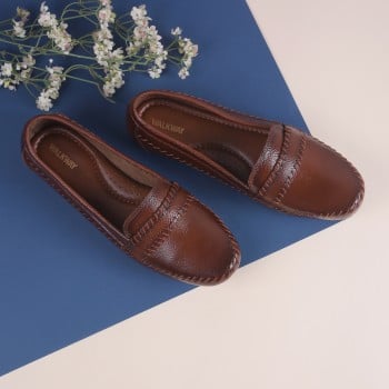 Walkway Women Tan Casual Ballerinas(SKU: 31-820-23-36)