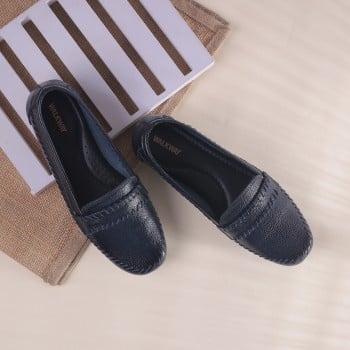 Walkway Women Blue Casual Ballerinas(SKU: 31-820-45-37)