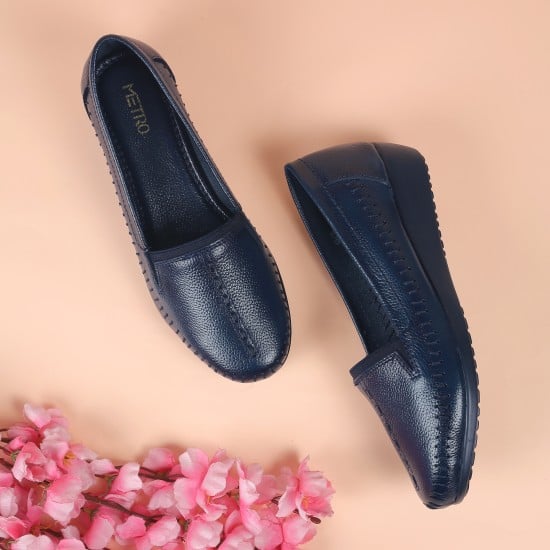 Women Blue-navy Formal Pumps
