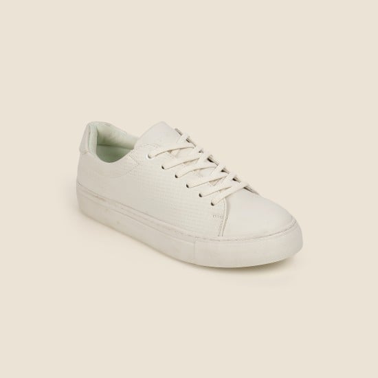 Women White Casual Sneakers