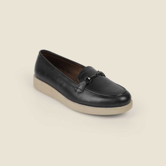 Women Black Casual Ballerinas