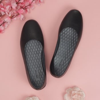 Metro Women Black Casual Ballerinas(SKU: 31-837-11-36)