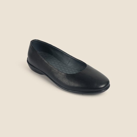 Women Black Casual Ballerinas