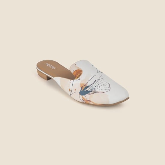 Women Tan Casual Slip Ons