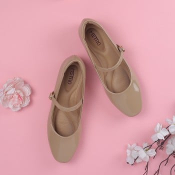 Metro Women Beige Casual Ballerinas(SKU: 31-888-20-36)