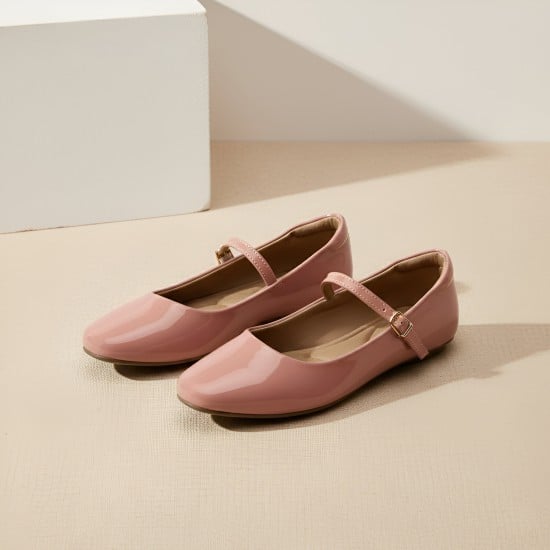 Women Peach Casual Ballerinas