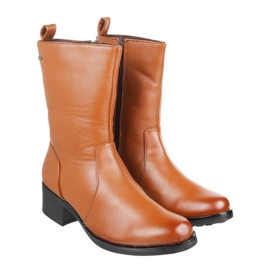 Women Tan Party Boots