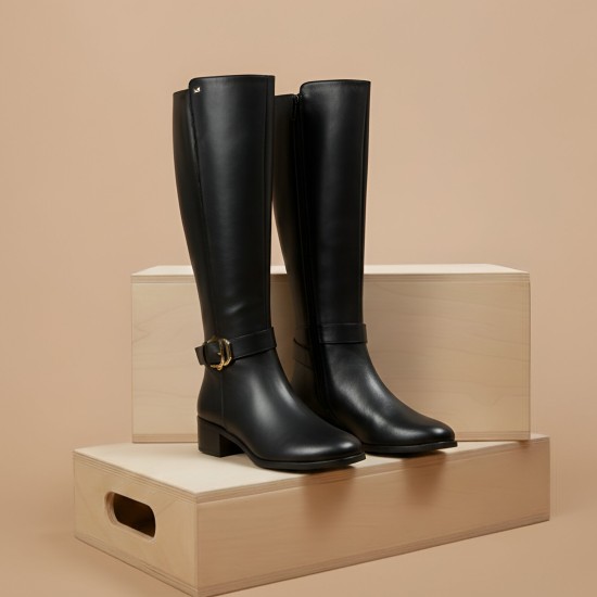 Women Black Casual Boots