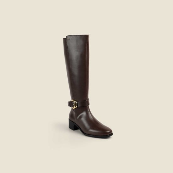 Women Brown Casual Boots
