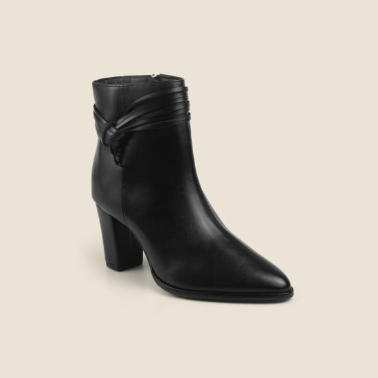 Women Black Party Boots