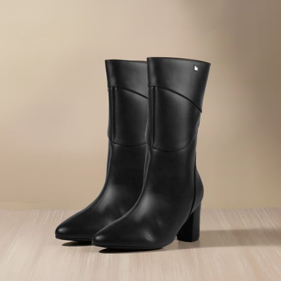 Women Black Party Boots
