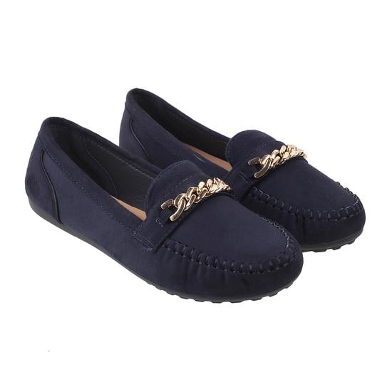 Women Blue Casual Loafers