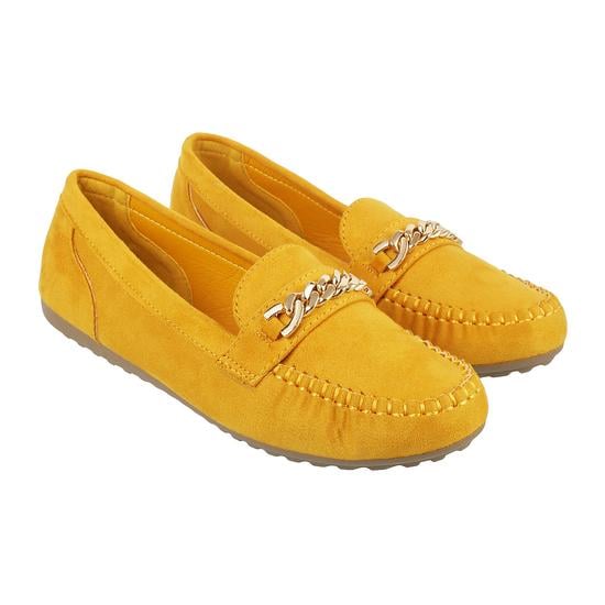 Women Yellow Casual Loafers