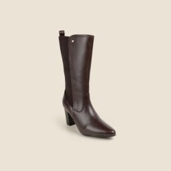 Women Brown Party Boots