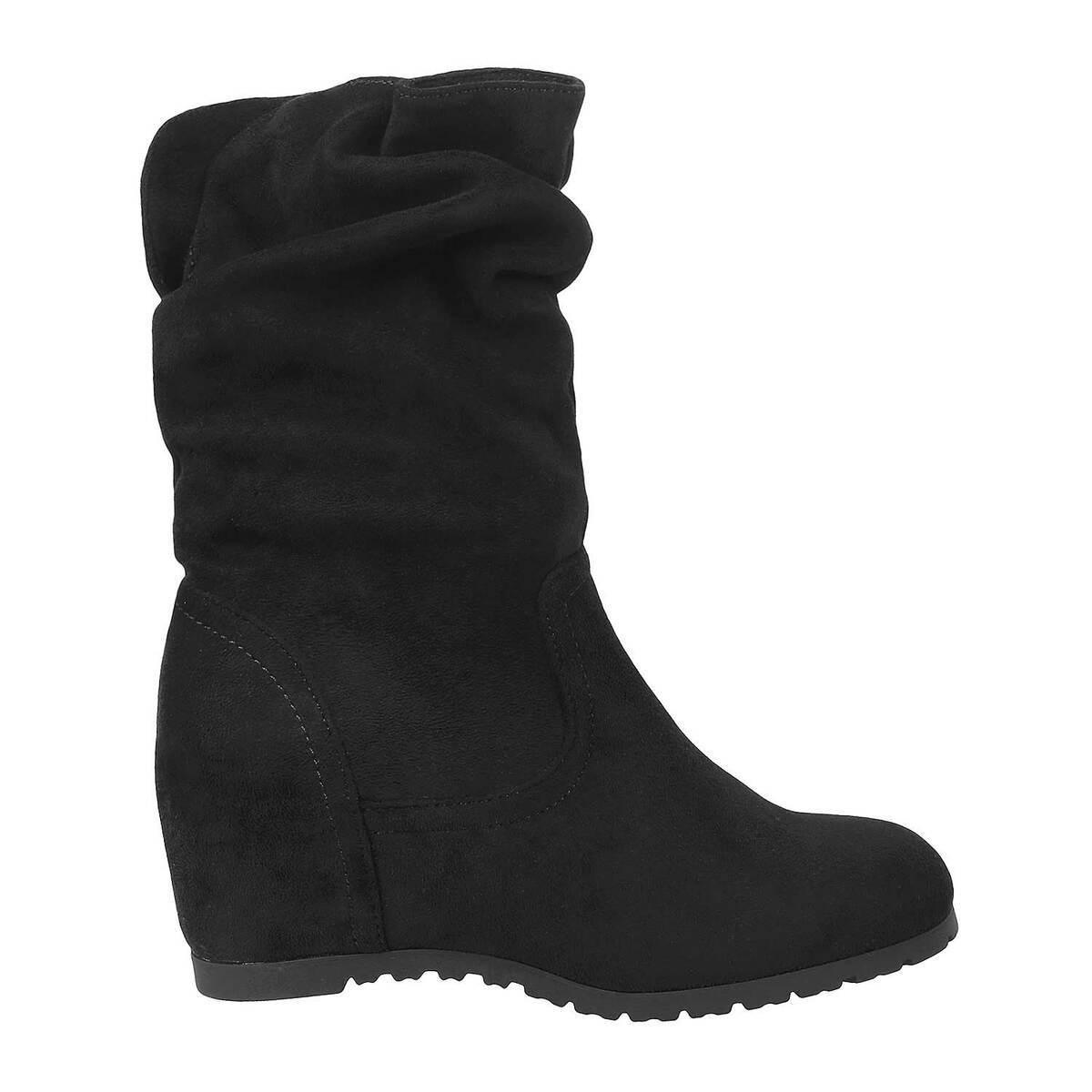 Buy Women Black Party Boots Online | SKU: 31-9482-11-36-Metro Shoes