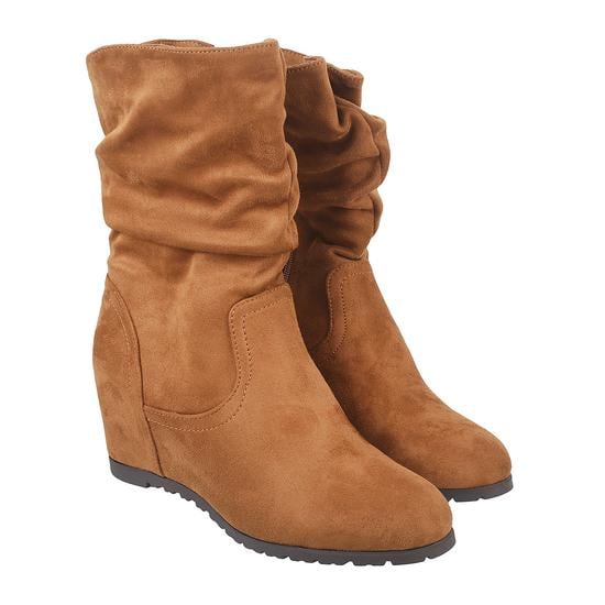 Women Brown Party Boots