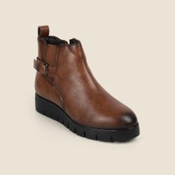 Women Tan Party Boots