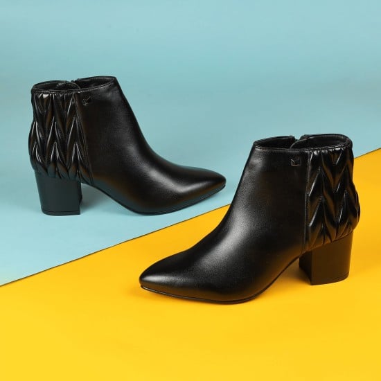 Women Black Party Boots