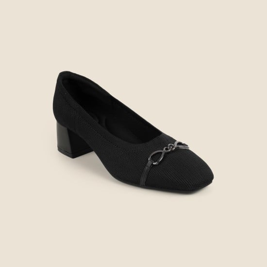 Women Black Formal Pumps