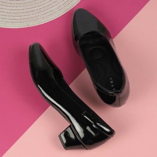Women Black Formal Pumps
