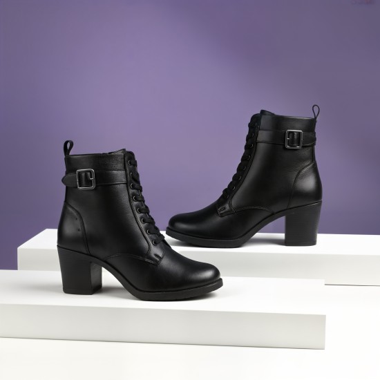 Women Black Party Boots