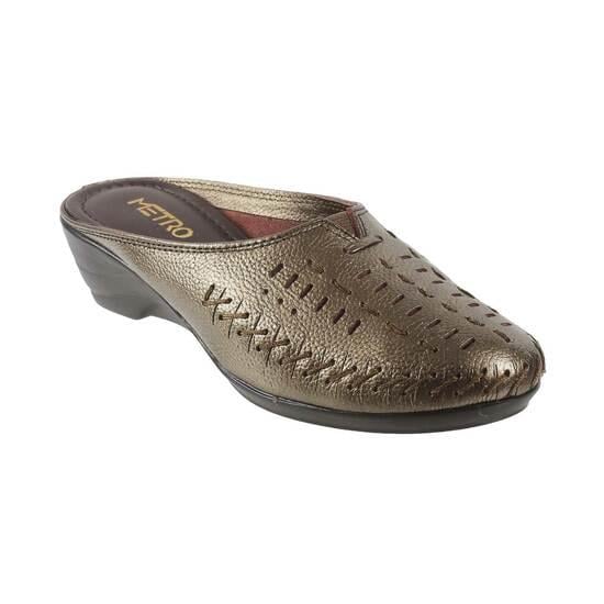 Women Brown Casual Slip Ons