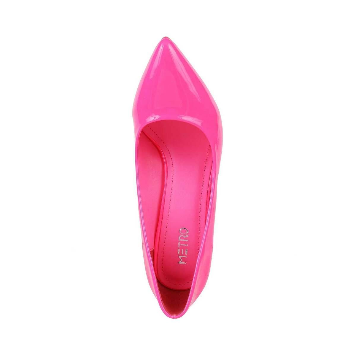 Buy Metro Women Pink Party Pumps Online SKU 31 9844 24 37 Metro Shoes