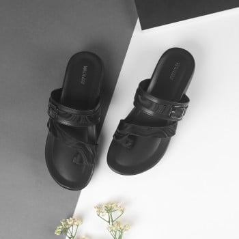 Walkway Women Green Casual Slippers(SKU: 32-1076-21-37)