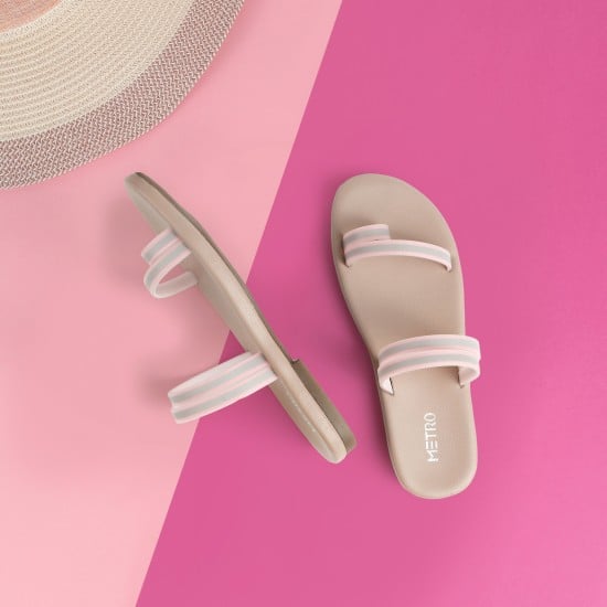 Women Pink Casual Slip Ons