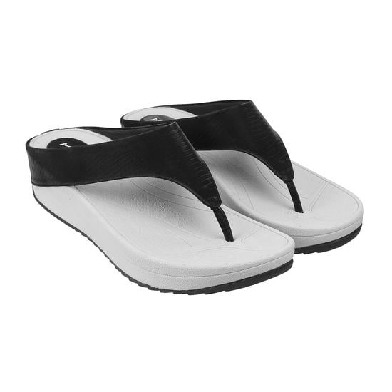 Women Black Casual Slip Ons