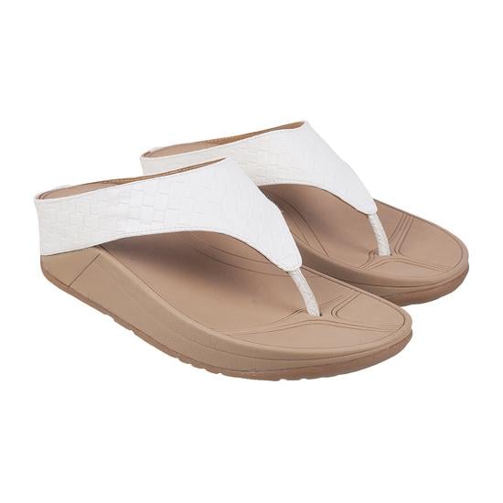 Women White Casual Slip Ons